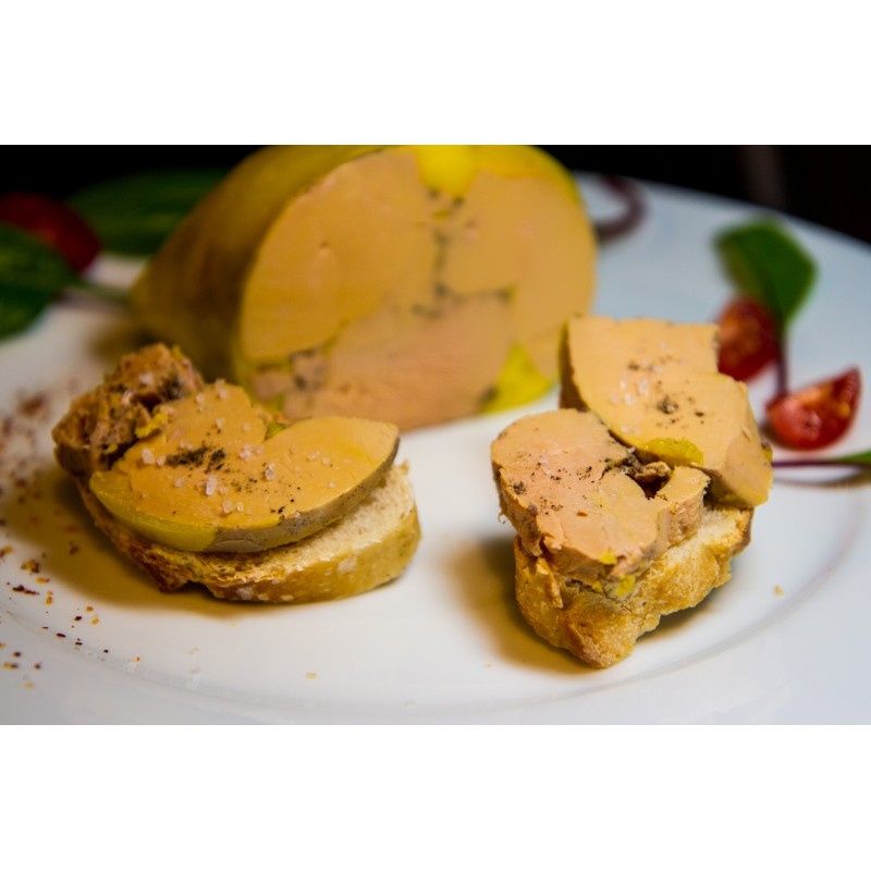 Foie gras entier de canard mi-cuit terrine 450g