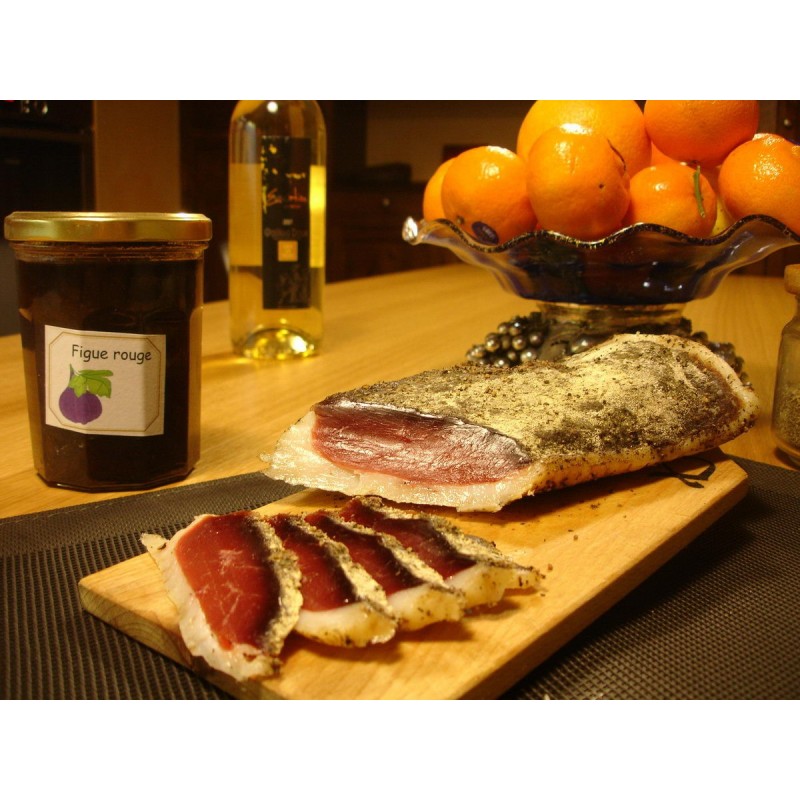 Magret séché tranché