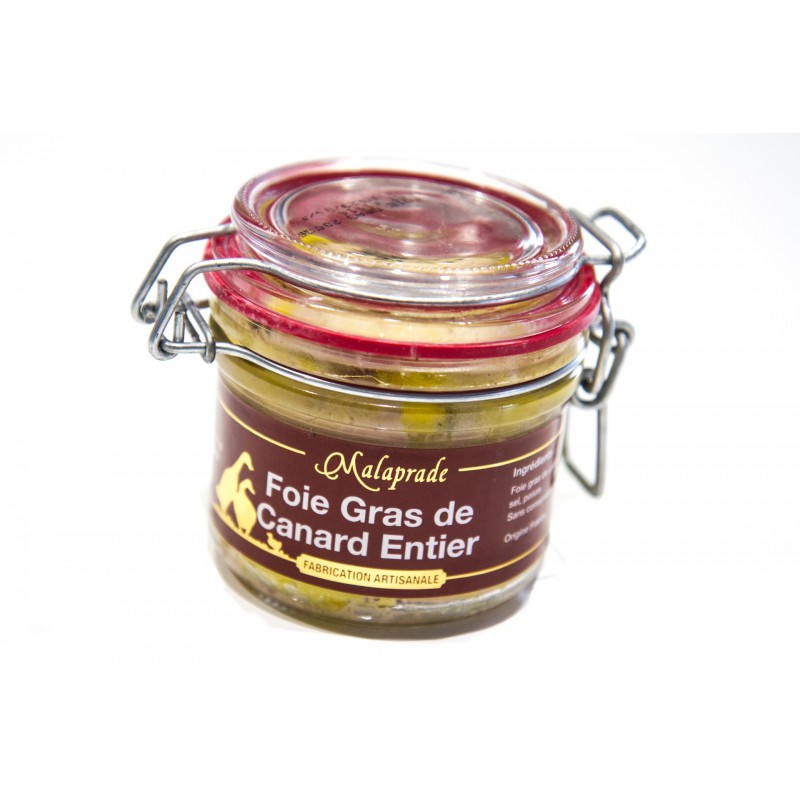 Conserve de foie gras de canard entier du sudouest (350g)